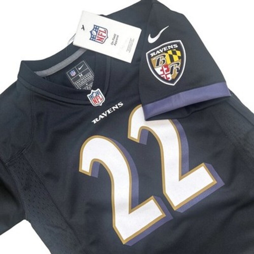 Nike NFL Baltimore Ravens Youth Jersey M 5/6 Derrick Henry #22  Black NEW